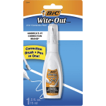 BIC Wite Out Extra Coverage Correction Fluid 20 mL Bottles White Pack Of 12  - Office Depot