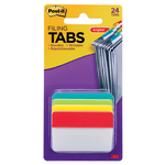 Post it 1 x 1 12 Durable Index Tabs Assorted 6 Tabs Per Pad Pack Of 6 Pads  - Office Depot