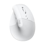 Logitech Lift Vertical Ergonomic Mouse Graphite Wireless Quiet clicks -  Office Depot
