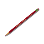 Ticonderoga Erasable Checking Pencils Presharpened Carmine Red
