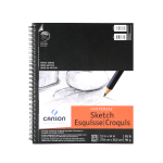 Canson XL Sketch Pads 5 12 x 8 12 50 lb Natural White 100 Sheets Per Pad  Pack Of 6 Pads - Office Depot