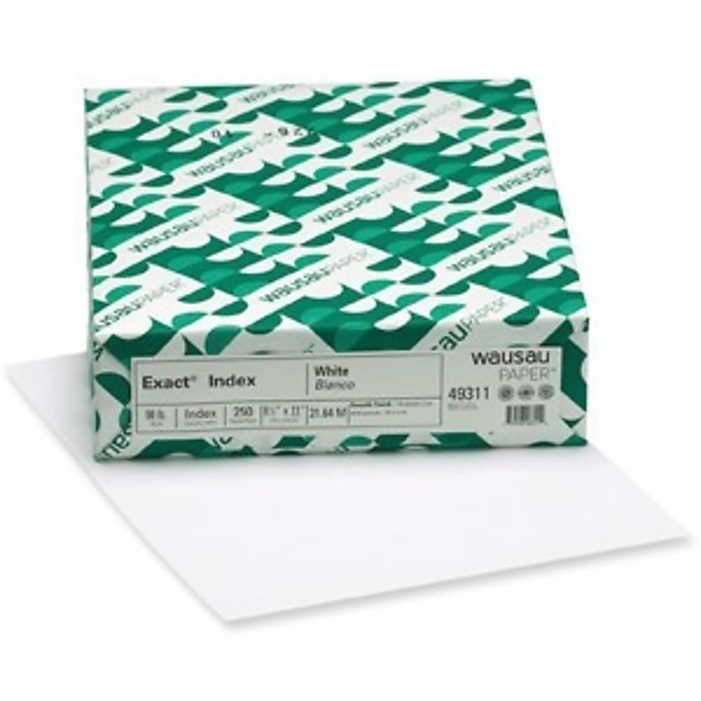 Neenah Bright Premium Card Stock Paper Letter Size 8 12 x 11 Pack