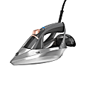 Conair GlideLite Professional Iron With Garment Steamer Technology, Silver/Black 1 thumbnail image