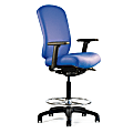 Neutral Posture® Cozi™ Mid-Back Chair, 45"H x 26"W x 26"D, Navy