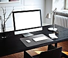 Floortex® Desktex® Anti-Static Vinyl Rectangular Desk Pads, 12" x 18", Clear, Pack Of 2 1 thumbnail image