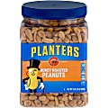 PLANTERS® Dry-Roasted Honey Peanuts, 34.5 Oz Tub