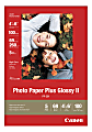 Canon® Inkjet Photo Paper Plus, Glossy, 4" x 6", 69 Lb, Pack Of 100 Sheets 1 thumbnail image