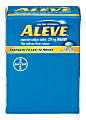Aleve® Pain Reliever Tablets, 1 Tablet Per Packet, Box Of 50 Packets 1 thumbnail image