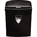 Fellowes Powershred H-8C Cross-Cut Shredder - Non-continuous Shredder - Cross Cut - 8 Per Pass - for shredding Staples, Credit Card, Paper Clip, Paper - 0.156" x 1.375" Shred Size - P-4 - 10 ft/min - 8.70" Throat - 3 Minute Run Time - 30 Minute Cool Down 1 thumbnail image