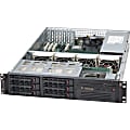 Supermicro SC822T-400LPB Chassis - Rack-mountable - Black 1 thumbnail image