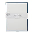 Gartner™ Studios Stationery, 8 1/2" x 11", Navy/White, Pack Of 100 Sheets 1 thumbnail image