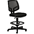 HON® Volt Extended-Height Stool, Mesh/Fabric, Black 1 thumbnail image