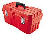 Akro-Mils ProBox 20" Durable Plastic Tool Box, 10" x 20" x 20", Red 1 thumbnail image