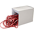 Alliance Rubber 07825 Heavy Duty Latex Rubber Bands, 12", Red, Approximately 50 Bands