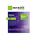 H&R Block At Home® Deluxe Fed + State + Efile 2012, Windows/Mac, Traditional Disc 1 thumbnail image