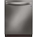 LG Top Control Smart Wi-Fi Enabled Dishwasher with QuadWash and TrueSteam - 24" - Built-in - 15 Place Settings - SenseClean Wash System - 3 Wash Arms - 42 dB - Smart Connect - Digital Inverter Motor - Black Stainless Steel 1 thumbnail image
