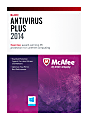 McAfee® AntiVirus Plus 2014, For 3 PCs, eCard