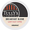 Tully's® Coffee Single-Serve Coffee K-Cup® Pods, Breakfast Blend, Carton Of 24
