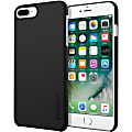 Incipio feather Ultra Light Snap-On Case for iPhone 7 Plus - For Apple iPhone 7 Plus Smartphone - Black - Shock Absorbing, Scratch Resistant - Plextonium, Ethylene Vinyl Acetate (EVA)