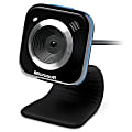 Microsoft® LifeCam VX-5000 Webcam, Black/Blue 1 thumbnail image