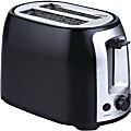 Brentwood Cool Touch 2-Slice Wide-Slot Toaster, Black/Stainless Steel 1 thumbnail image