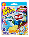 Mr. Sketch® Movie Night Scented Markers, Chisel Tip, Assorted Colors, Pack Of 6 1 thumbnail image
