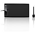 Adesso CyberTablet T12 - 10 x 6 in. Widescreen Graphic Tablet - Graphics Tablet - 10" x 6" - 5080 lpi Cable - 2048 Pressure Level - Pen - 1 - PC, Mac 1 thumbnail image