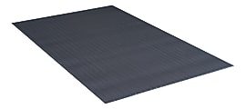 Office Depot® Brand Anti-Fatigue Vinyl Floor Mat, 3' x 10', Charcoal