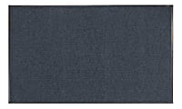 Office Depot® Brand Tough Rib Floor Mat, 3' x 5', Blue