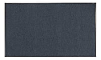 Office Depot® Brand Tough Rib Floor Mat, 3' x 5', Blue 1 thumbnail image
