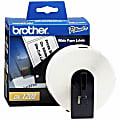 Brother DK1208 Label Tape, 3-1/2 X 1-1/2, 400, White 1 thumbnail image