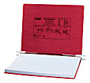 Wilson Jones® Presstex® Data Binder With Retractable Hooks, 60% Recycled, Executive Red 1 thumbnail image