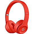 Beats by Dr. Dre Solo3 On-Ear Headset, Red