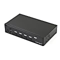 StarTech.com 4-Port DisplayPort KVM Switch - DP KVM Switch with Built-in USB 3.0 Hub for Peripherals - 4K 30 Hz