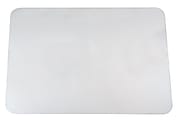 Realspace® Desk Pad With Antimicrobial  Protection, 17" H X  22" W, Clear 1 thumbnail image
