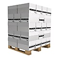 Domtar Xerographic Copy Paper, 400 Reams, White, Letter (8.5" x 11"), 200000 Sheets Per Pallet, 20 Lb 1 thumbnail image