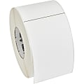 Zebra Z-Perform 2000D - Paper - permanent acrylic adhesive - coated - perforated - bright white - 4 in x 6.5 in 3600 label(s) (4 roll(s) x 900) labels 1 thumbnail image
