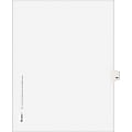 Avery® Individual Legal Dividers Avery® Style, Letter Size, Side Tab #40, White Dividers/White Tabs, Pack Of 25
