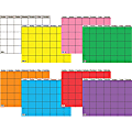 Creative Teaching Press Small Horizontal Calendar Chart Variety, 22 3/8" x 17", Pack Of 10