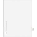 Avery® Individual Legal Dividers Avery® Style, Letter Size, Side Tab #46, White Dividers/White Tabs, Pack Of 25