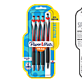 Paper Mate® InkJoy® 550 RT Ballpoint Pens, Medium Point, 1.0 mm, Red Barrel, Red Ink, Pack Of 4