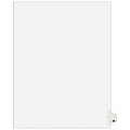 Avery® Individual Legal Dividers Avery® Style, Letter Size, Side Tab #50, White Dividers/White Tabs, Pack Of 25