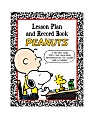Eureka 40-Week Lesson Plan And Record Books, 8 1/2" x 11", Peanuts®, Pack Of 2
