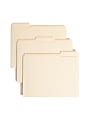 Smead® Manila Folders With SafeSHIELD® Coated Fasteners, Letter Size, Box Of 50