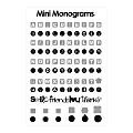 Cricut™ Die-Cut Cartridge, Mini Monograms 1 thumbnail image