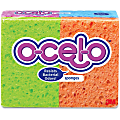 O Cel O Cellulose Sponges, Assorted Colors, Pack Of 4 1 thumbnail image