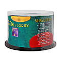 Compucessory CD Rewritable Media - CD-RW - 12x - 700 MB - 50 Pack - Silver - 120mm - 1.33 Hour Maximum Recording Time