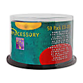 Compucessory CD Rewritable Media - CD-RW - 12x - 700 MB - 50 Pack - Silver - 120mm - 1.33 Hour Maximum Recording Time 1 thumbnail image