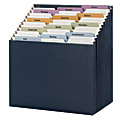 Smead® 12-Pocket Stadium® File, Letter Size, 10% Recycled, Navy 1 thumbnail image