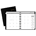 AT-A-GLANCE® Large Monthly Planner, 9" x 11", Black, January to December 2018 (70260E05-18)